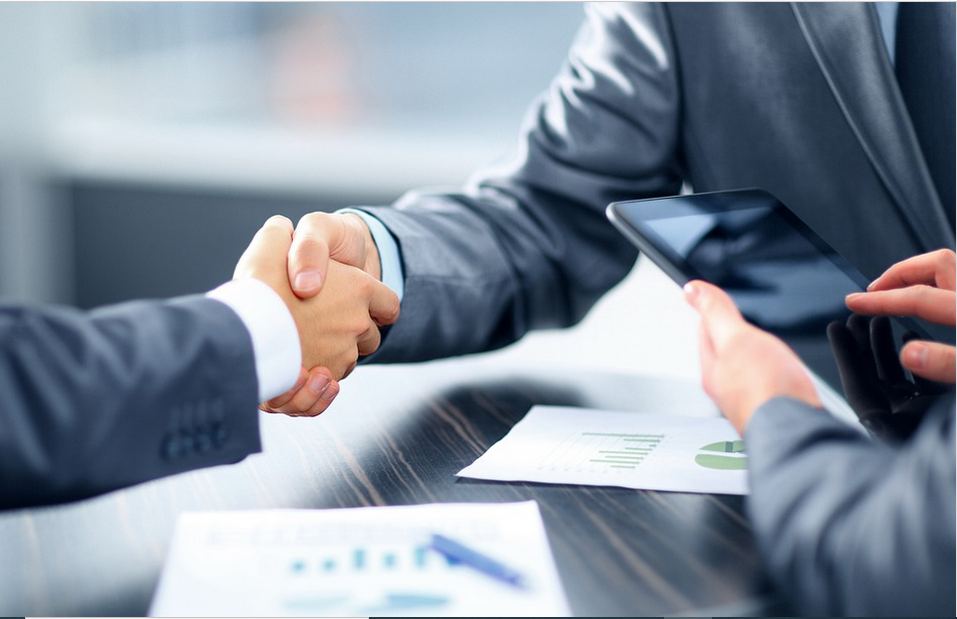 a person with a good credit score getting loan